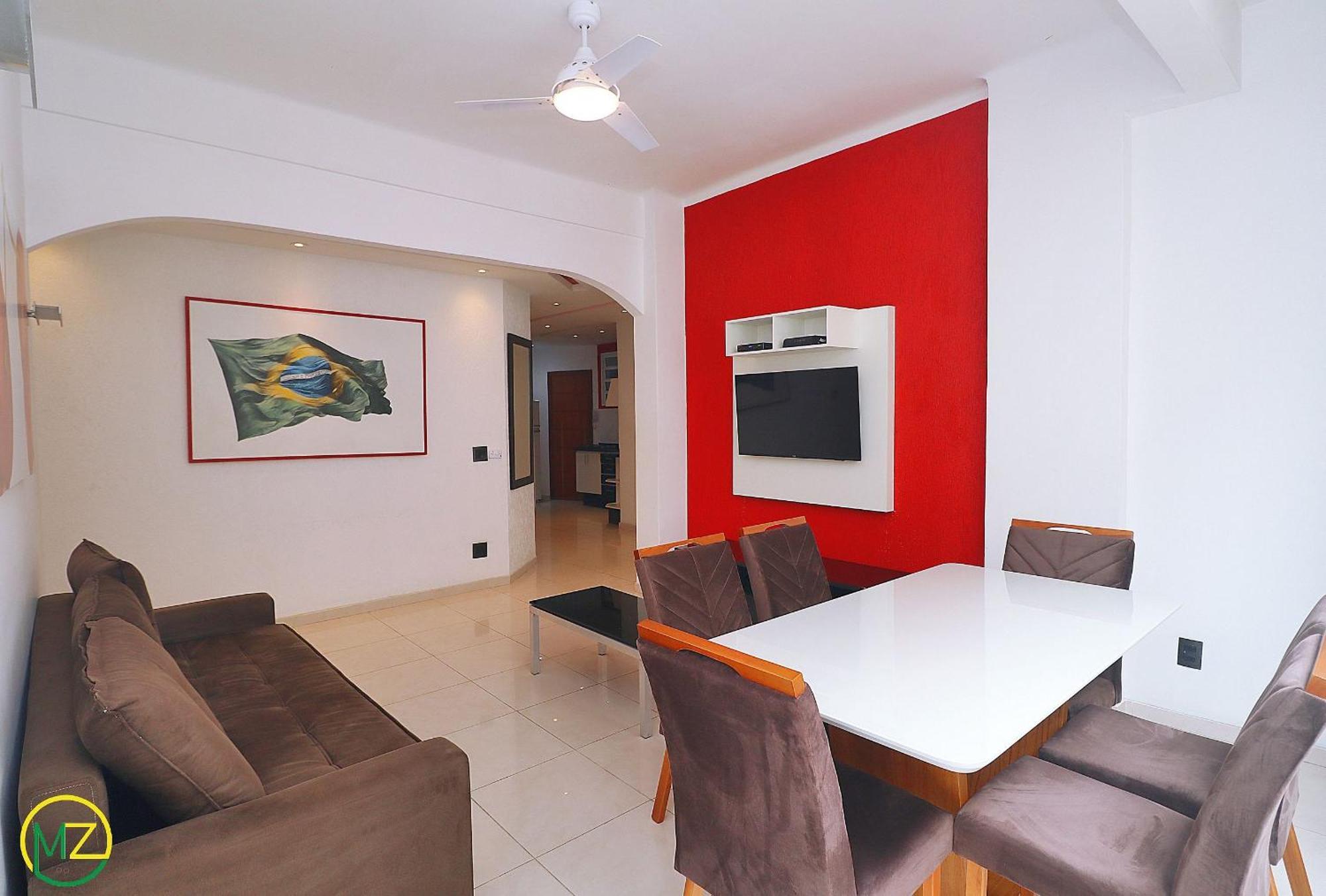 Apartamento moderno de 3 quartos com vista mar para 7 pessoas em Copacabana! Rio de Janeiro Exterior foto