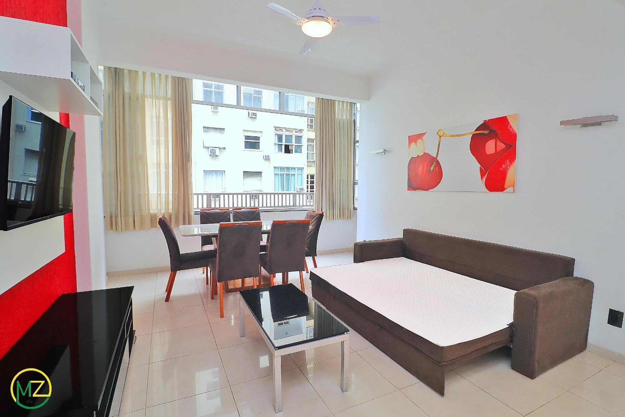 Apartamento moderno de 3 quartos com vista mar para 7 pessoas em Copacabana! Rio de Janeiro Exterior foto